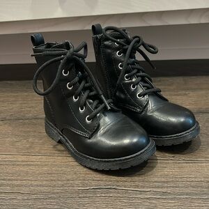 Girls Wonder nation black boots
